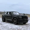 Diecast Model Arabalar 132 Rolls Royce SUV Cullinan Alaşım Luxy Araba Model Diecast Metal Oyuncak Araçlar Araba Model Simülasyon Ses ve Hafif Çocuk Oyuncak Hediyesi X0731