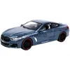 Diecast Model Cars 124 BMWM8 Alloy Car Model Diecasts Toy Vehicles Metal Toy Car Model Collection Sound and Light High Simulation Kids Toy Gift x0731