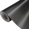 Nouveau 30cmx127cm 3D En Fiber De Carbone Vinyle De Voiture Wrap Feuille Rouleau Film De Voiture autocollants et Décalcomanies Moto Car Styling Accessoires Automobil226I