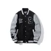 Designer-Uni-Baseballmantel für Herren, Herrenjacken, modische Letterman-Jacken für Damen, bestickte Buchstabenjacke, einreihige Oberteile