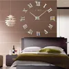 Horloges murales décor horloge numérique acrylique étude décoration ronde moderne Table accessoires maison véritable