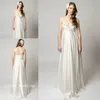 Новая беременная Империя Талия Свадебные платья Элегантные высококачественные принцессы беременные длинные формальные свадебные платья285p