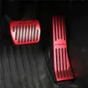 Aluminum Alloy Car Accelerator Pedal Gas Brake Pedals Rest Foot Non-Slip Sticker Cover For Mazda 3 CX30 CX-30 2019 2020 3pcs289R