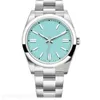 AAA montres vert rouge bleu montre femme étanche natation 41 36mm en acier inoxydable montre luxe oyster mécanique 124300 montre-bracelet designer pour femme xb05 C23