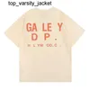 New 23ss Galery depts Tees Mens Women Designer T-shirts Galery algodões marca de moda Camisa Casual Roupas de Luxo Street Shorts Manga Roupas tees