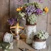 Vase Vintage Outdoor Pottery Garden Desk Small Chic Wedding Flowersバスルームデザインデコラシオンホーガーホームオーナメント230731