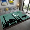 Carpets Islam Prayer Rug Ramadan Festival Portable Prayer Rug Muslim Kneeling Poly Mat for Muslim Prayer Mat Living Room Carpet Doormat R230731