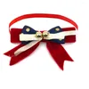 Obroże dla psów 50/100pcs Pet Bowtie Christmas Bow For Small Dogs Remes Flack Produkt Produkt Materiały krawat