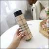 Water Bottles Fashion Thermos Temperature Display Vacuum Cup Outdoor Travel Stainless Steel Kettle Lcd Touch Sn Gift Drop Delivery Hom Dhj32