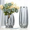 Vases Creative Large Glass Bottle Transparent Home Decor Hydroponic Terrarium Lily Rose Vase Living Room Flower Decoration 230731