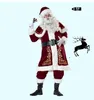 Santa Claus clothing Christmas men's and women's sets Adult Christmas cosplay role-playing clothing