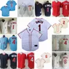 Vintage College Throwback Beisebol 1 Ozzie Smith Jerseys Costurados 4 Yadier Molina 6 Stan Musial 1946 1944 Creme 1992 Branco 1982 Azul Vermelho Azul Marinho Pulôver