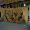 6 m Breed Ontwerpen Wedding Party Birtyday Stylist Swags Voor Achtergrond Party Gordijn Viering Podium Achtergrond Drapes265M