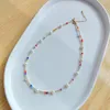 Tour de cou Boho bohème couleur or collier de perles bijoux à la mode colliers de perles naturelles accessoires fournisseur en gros