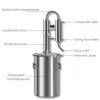 Home Brewing Stainless Steel Distiller 304 Fermentation Barrel Double Tower Distilling Liquor Equipment