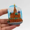 Magneti frigo 3D magnete frigorifero frigorifero magnetico Roma Colosseo Dubai Slovacchia Israele Dubai Italia turismo souvenir decorazione della casa adesivo x0731