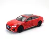 Diecast Model Cars Diecast Toy Vehicle Model 124 Scale Audi RS7 Super Sport Car Pobrot Back Light Doors Otwarte Kolekcja Prezent dla dzieciaka x0731