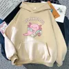 Bluzy bluzy damskie Axolotl Boba Milk Tea Korean Style Ubrania Kawaii Bluza Vintage Graphic Hoodie Harajuku Sudaderas 230731