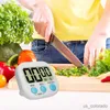 Timers Digital Timer Kitchen Big Digits Głośne alarm magnetyczny stojak na podłoże z dużym wyświetlaczem do gotowania gier sportowych do pieczenia