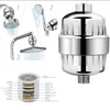 Badkamer Douchekoppen 15 Fasen Douche Water Filter Verwijder Chloor Zware Metalen Gefilterde Douches Hoofd Verzachten voor Hard Water douche waterzuiveraar 230731