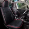 Bilstolskydd för Toyota RAV4 Högkvalitativ läder Luxury Profession Anpassade bilar täcker avancerade autoinredningar285V