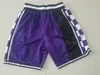 Basketbal HipPop Short Throwback Heren Shorts met ritssluiting Just Don Joggingbroek Draag broek met trekkoord Sport Teamborduurwerk Elastische taille Vintage Georges Niang