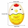 Timers Egg Timer For Boiling Eggs Color-changing Spring Egg Boiled Timer Heat-resistant Egg Stopwatch Egg Tools Kitchen Accessories