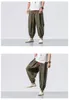 Pantalons pour hommes Saison Marchandises Printemps Hommes Lâche Harem Chinois Lin Surpoids Pantalons De Survêtement Haute Qualité Pantalon Décontracté Mâle