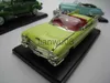 Diecast Model Cars 132 Eloy Die Cast Sigma Cadillac Yellow Convertible Model Toy Car Simulation Steering Classic Collection Toys fordon x0731