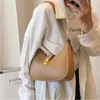 Shoulder Bags PU Leather Dumplings Crossbody For Women Summer Fashion Small Handbags And Purse Female Travel Hobo Bag