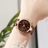 Autres Montres MINI FOCUS Bracelet en Acier Inoxydable Montres pour Femmes Étanche Luxe Robe Quartz Montre-Bracelet Femme Lady Café Marron MF0189L J230728