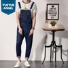 Männer Jeans Mode Hohe Qualität Camouflage Denim Overalls Männer Casual Wash Dünne Tasche Männliche Overall Hosen