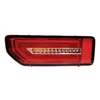 2PCS LED LAMONA ODBIORNIKA DO SUZUKI JIMNY 2019 2020 2021 2022 Tylne światło tylna lampa parkingowa przepływ światła Turn Sygnał 326U