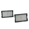 2 uds para Land Rover Discovery Series 3 LR3 4 LR4 lander 2 LR2 Range Rover Sport Car LED matrícula lámpara de luz de matrícula 200f