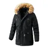 Trench maschile cappotto da uomo inverno lavato cappello staccabile snello di media lunghezza soprabito maschio maschile maschi