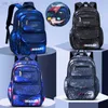 Schultaschen Grundschulrucksack für Jungen der Klassen 1 bis 6, geeignet für wasserdichte Nylon-Rucksäcke mit großem Fassungsvermögen für Schüler Z230801