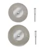 50 60mm Diamond Cutting Disc Grinding Wheel Saw Circular 3mm Shank Drill Bit Rotary Tool 32CC Professional Hand Sets313H