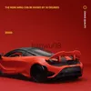 Diecast Model Cars 124 McLaren 765LT Supercar Alloy Model Car Toy Diecasts Metal Casting Sound and Light Car Toys For Children Vehicle x0731