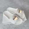 Top New Designer Chinelos Novos Clássicos de Moda Palazzo Sandália Casual Sapato Mule Mens Womens Sandale Sliders Metal Slipper Verão Plataforma Plana Slide Atacado 913