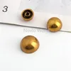 Bag Parts Accessories 1050200pcs 101215mm Old Gold Metal Studs Rivets Pumkin Shoes Round Punk Dome Rivet For Hats Bracelets 230731