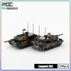 Blocs Militaire Guerre MOC Leopard 2A5 Char de Combat Principal Peut Transporter Des Soldats Bloc De Construction Modèle Collection Ensembles DIY Jouets Enfants Cadeaux 230731