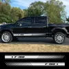 2 PZ Per Ford F150 F-150 Elegante Auto Porta Laterale Gonna Adesivi Corpo In Vinile Decalcomanie Racing Stripe Auto Decorazione Esterna Accessori270y