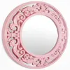 Wall Stickers Bubblegum Pink Round Transitional 235inch Mirror 230731