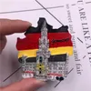 Kühlschrankmagnete Thailand Frankreich Deutschland Wien Südafrika Monaco Großbritannien Spanien Portugal Tschechische Harz Magnetische Kühlschrankmagnete x0731