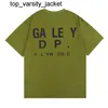 New 23ss Galery depts Tees Mens Women Designer T-shirts Galery algodões marca de moda Camisa Casual Roupas de Luxo Street Shorts Manga Roupas tees