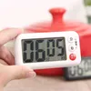 Timer da cucina Mini timer elettronico promemoria timer per centro massaggi vasca da bagno funzione conto alla rovescia supporto e magnete timer da studio digitale