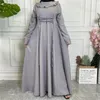 Этническая одежда Рамадан Муслимная мода Абая для женщин Исламское платье хиджаб абая Дубай Плать