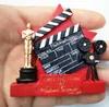 Koelkastmagneten Koelkastmagneet Souvenir Oscar Movie Magneten voor koelkasten Het Oscar-beeldje Hars Koelkastmagneten Vintage Home Decor x0731