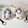 Keychains Rex Fur Pendant Cute Adorable Mao Car Key Chain Mobile Phone Jewelr