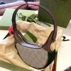 7A Designer Ophidia Mini underarm Bags wholesale Womens clutch Half moon Shoulder bags Luxury crossbody mens Nylon zipper handbag tote purse Leather Croissant Bag